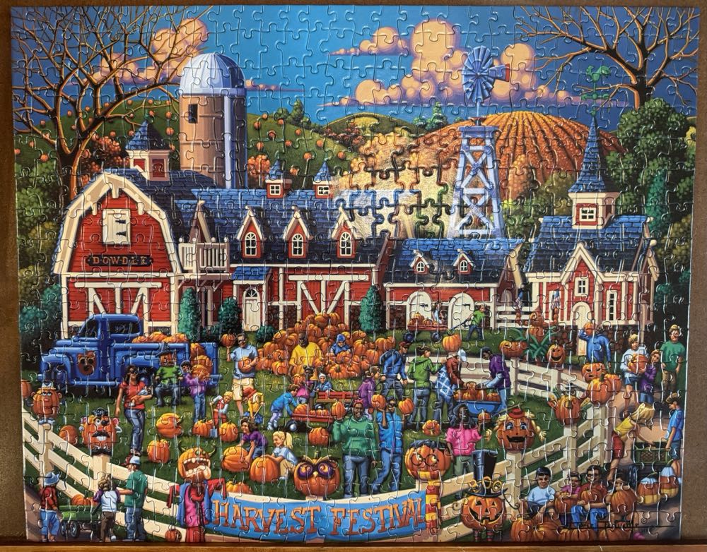 Harvest Festival - Sold - Dowdle puzzle collectible [Barcode 671095201018] - Main Image 2