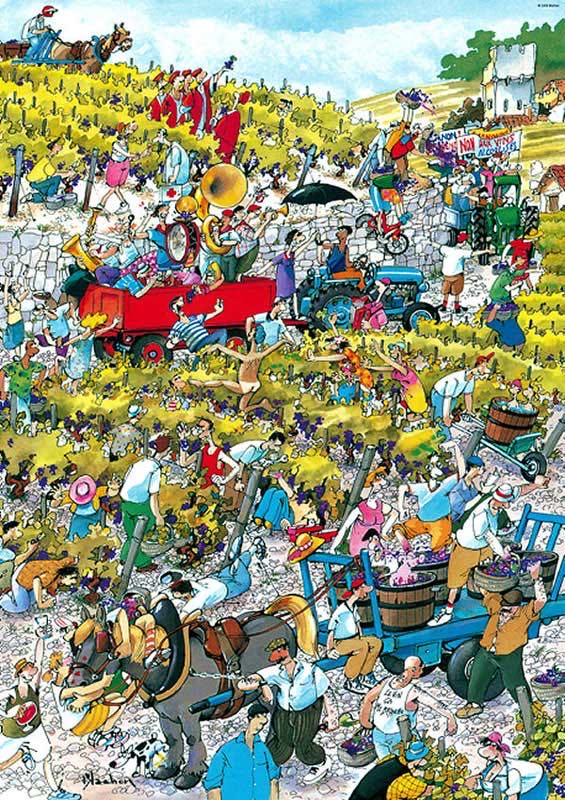 Vineyard - HEYE puzzle collectible [Barcode 4001689292911] - Main Image 2