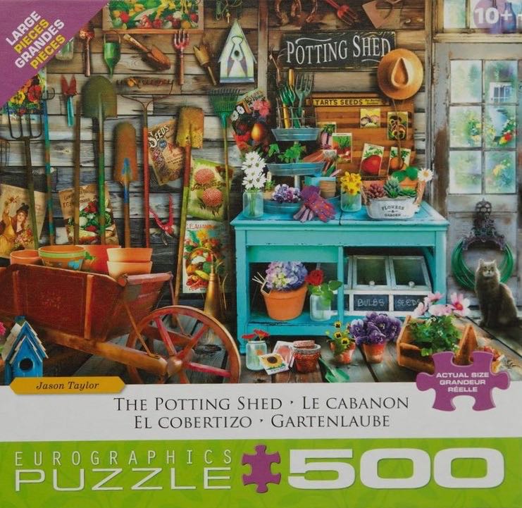 The Potting Shed - EuroGraphics puzzle collectible - Main Image 2