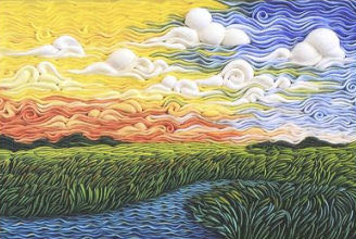 New York Puzzle Company American Airlines Hawaii Mini 100 Piece Jigsaw Puzzle