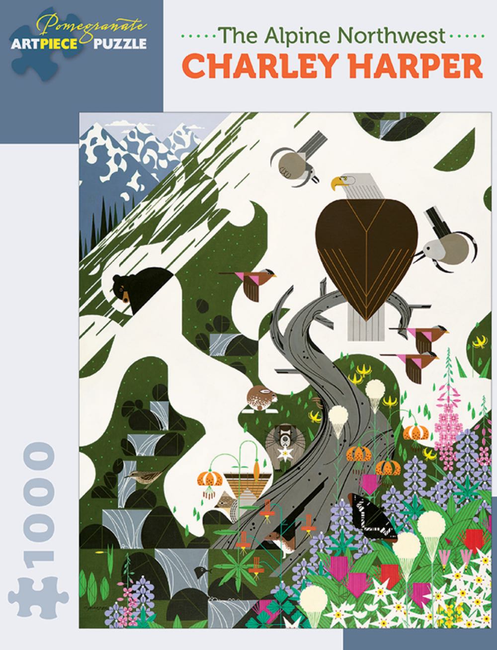 The Alpine Northwest - Pomegranate puzzle collectible - Main Image 2