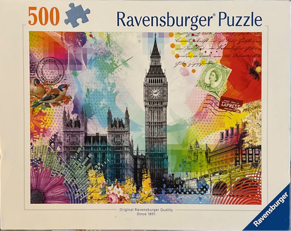 London Postcard - Ravensburger 🇩🇪 puzzle collectible - Main Image 2