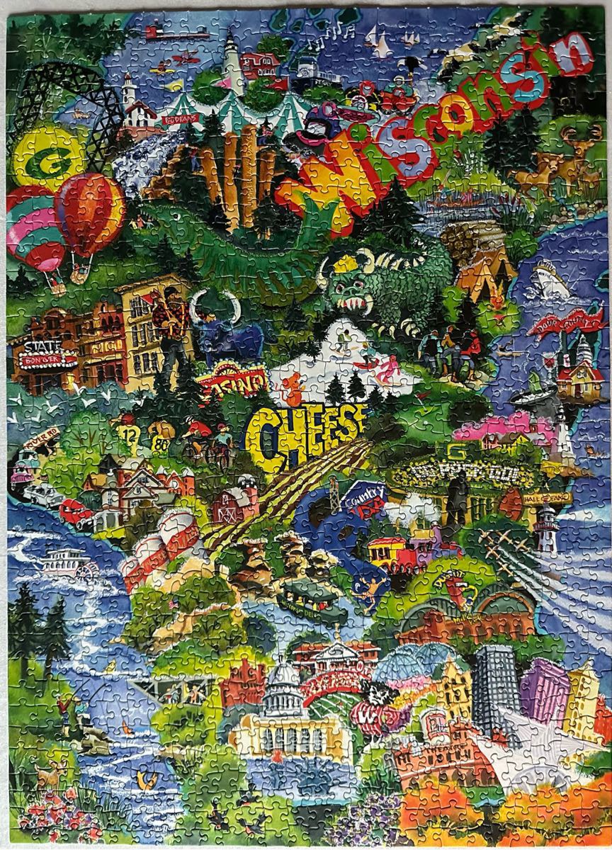 Wisconsin Spirit - PuzzleTwist puzzle collectible - Main Image 1