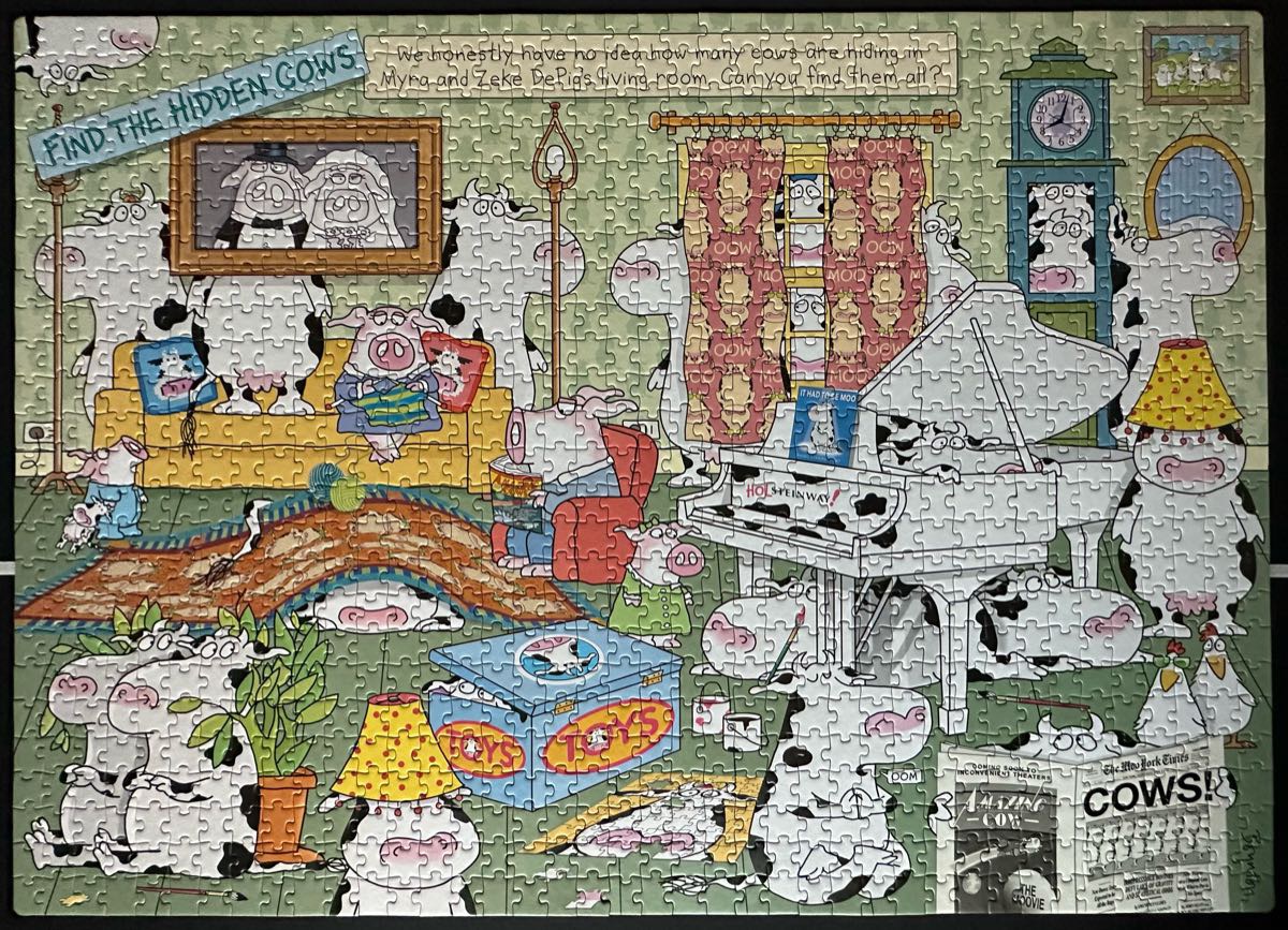 Infactory Das Unmögliche Puzzle: Beidseitig Bedruckt Für Echte Profis Bedruckt De L’impossible