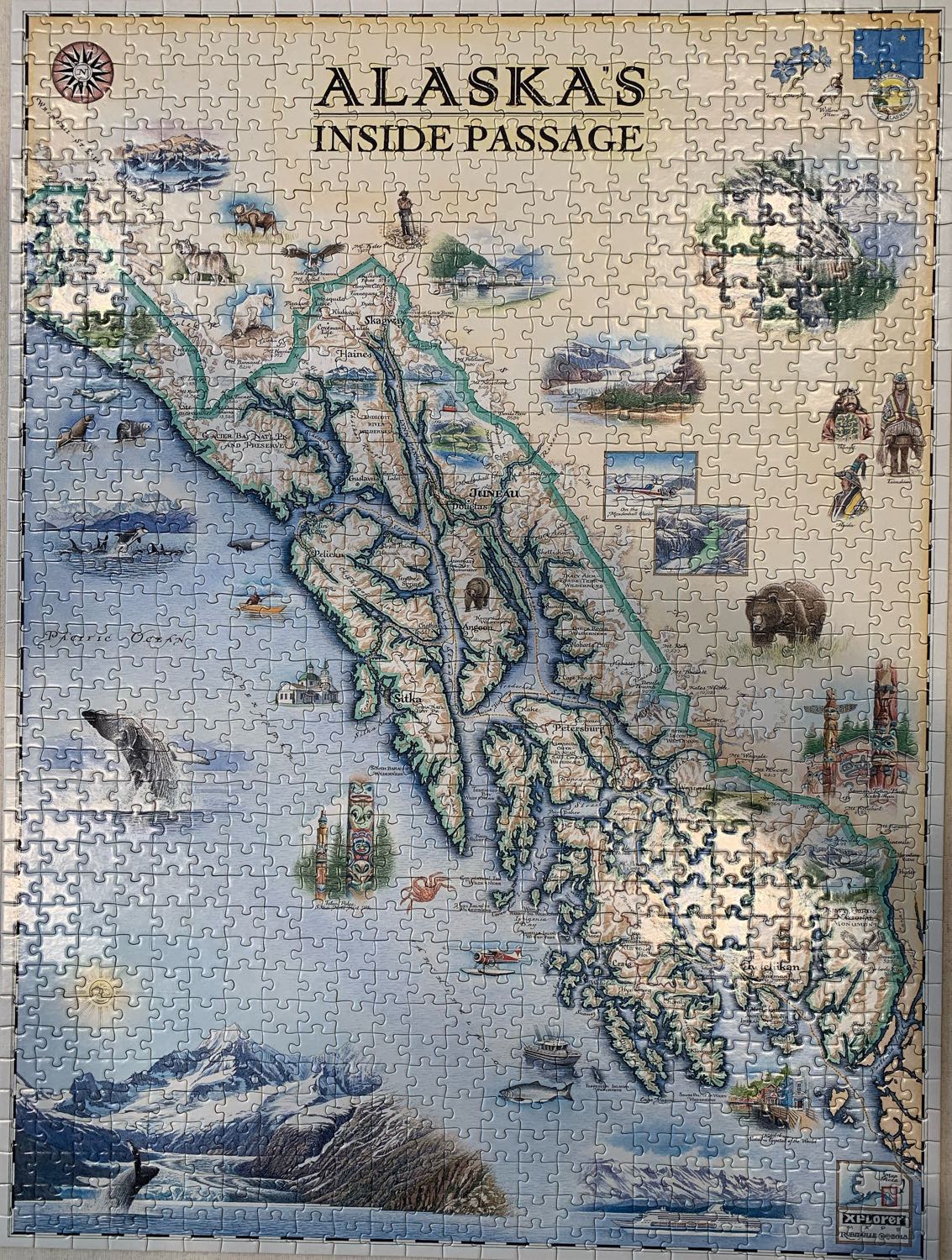 Finding Dory Super 3d 24 Pieces 18” X 12” Cardinal Disney Pixar