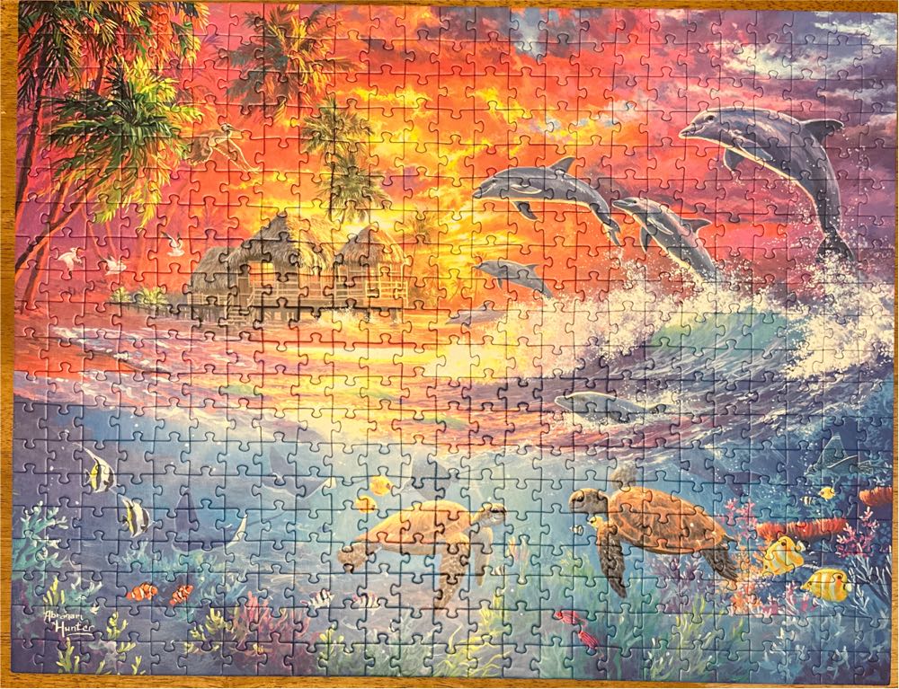 Paradise Island - Roseart puzzle collectible [Barcode 4895145437769] - Main Image 2