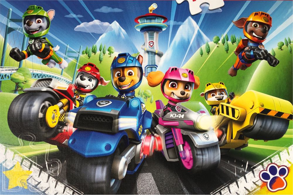 Paw Patrol On Motorbikes 🟦 - Trefl puzzle collectible [Barcode 5900511164305] - Main Image 2