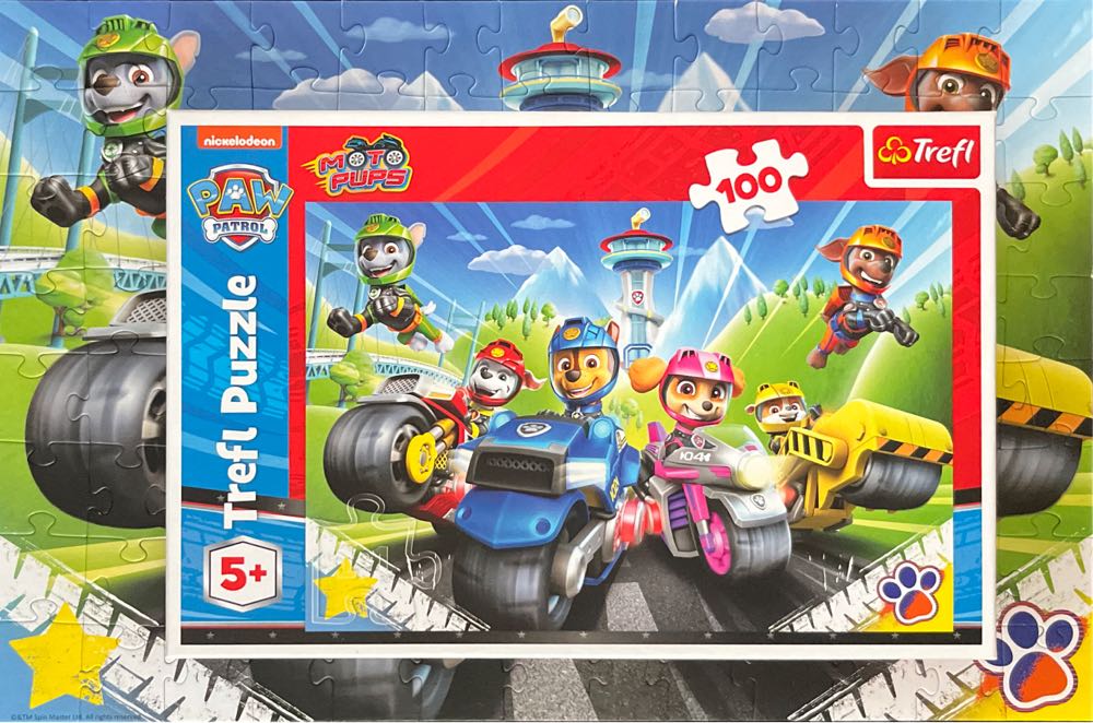 Paw Patrol On Motorbikes 🟦 - Trefl puzzle collectible [Barcode 5900511164305] - Main Image 4