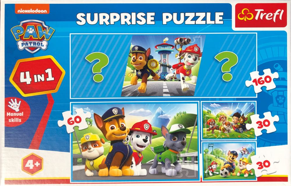 Paw Patrol Surprise 🟦 - Trefl puzzle collectible [Barcode 5900511919028] - Main Image 1