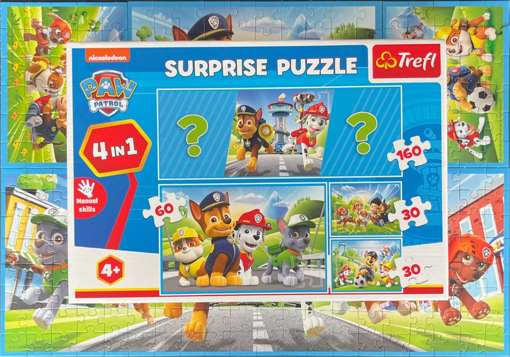 Paw Patrol Surprise 🟦 - Trefl puzzle collectible [Barcode 5900511919028] - Main Image 4