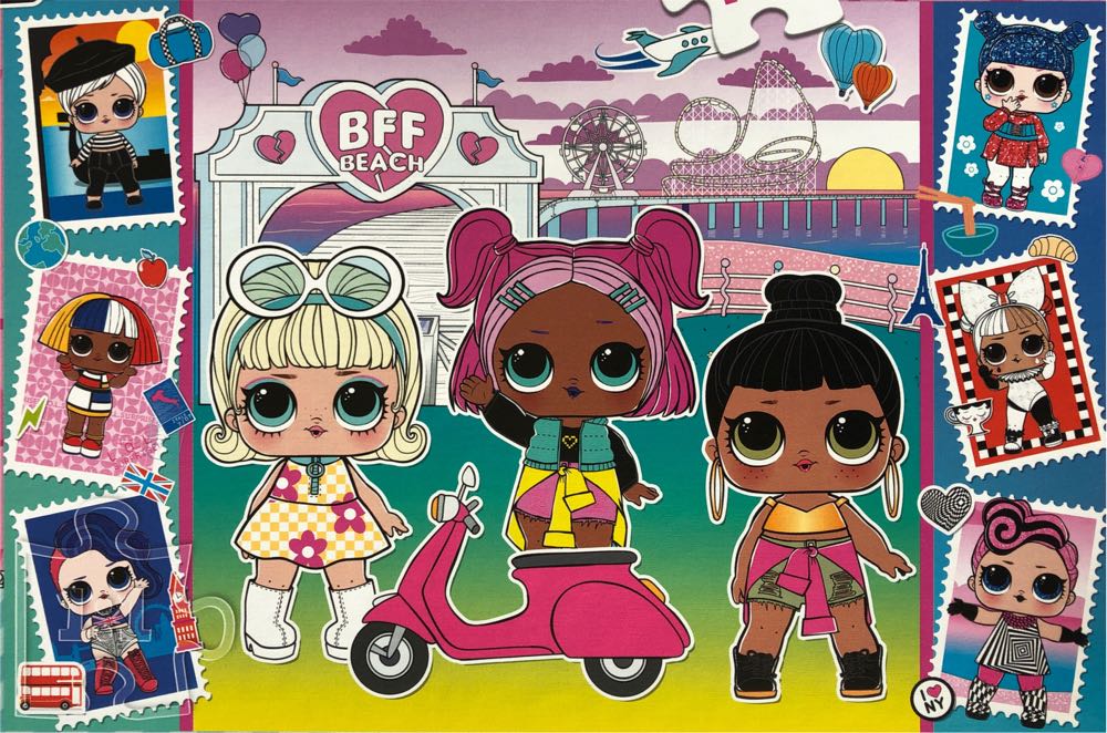 L.O.L. Surprise Let’s be Friend 🟦 - Trefl puzzle collectible [Barcode 5900511164435] - Main Image 2