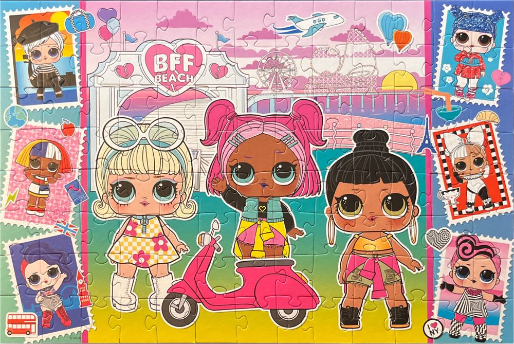 L.O.L. Surprise Let’s be Friend 🟦 - Trefl puzzle collectible [Barcode 5900511164435] - Main Image 3