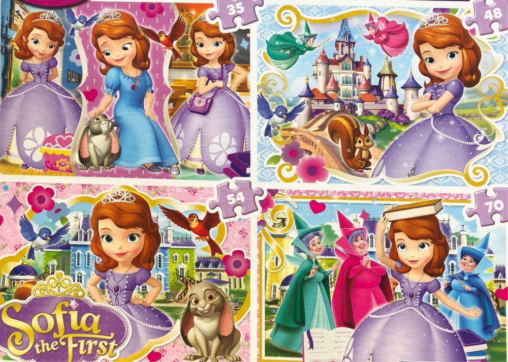 Sofia The First🟦 - Clementoni puzzle collectible [Barcode 8005125924486] - Main Image 2