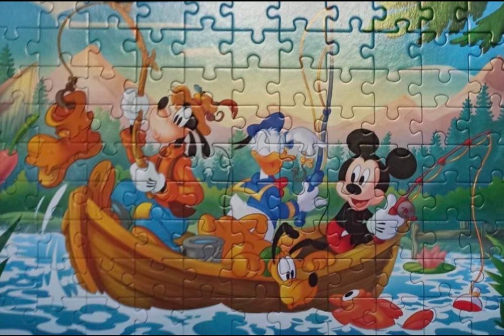 Mickey Junior 🟦 - Clementoni puzzle collectible [Barcode 8005125809370] - Main Image 3