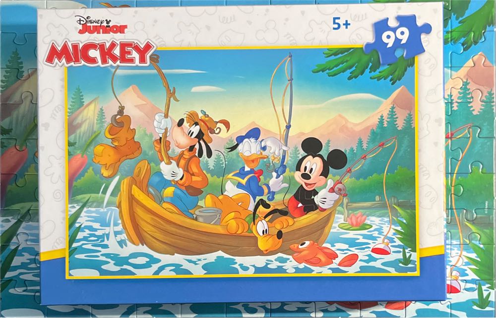 Mickey Junior 🟦 - Clementoni puzzle collectible [Barcode 8005125809370] - Main Image 4