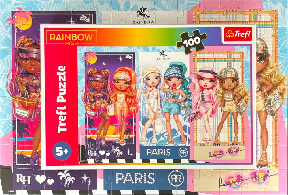 Rainbow High 🟦 - Trefl puzzle collectible [Barcode 5900511164442] - Main Image 4