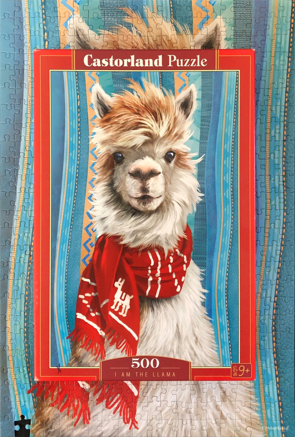 I am the Llama 🟦 - Castorland puzzle collectible [Barcode 5904438053308] - Main Image 4