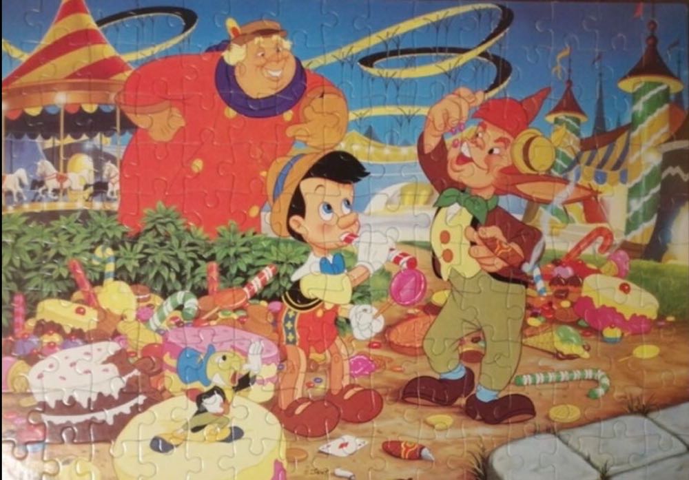 Pinocchio Mosaico 🟦 - Clementoni puzzle collectible [Barcode 8005125280001] - Main Image 3