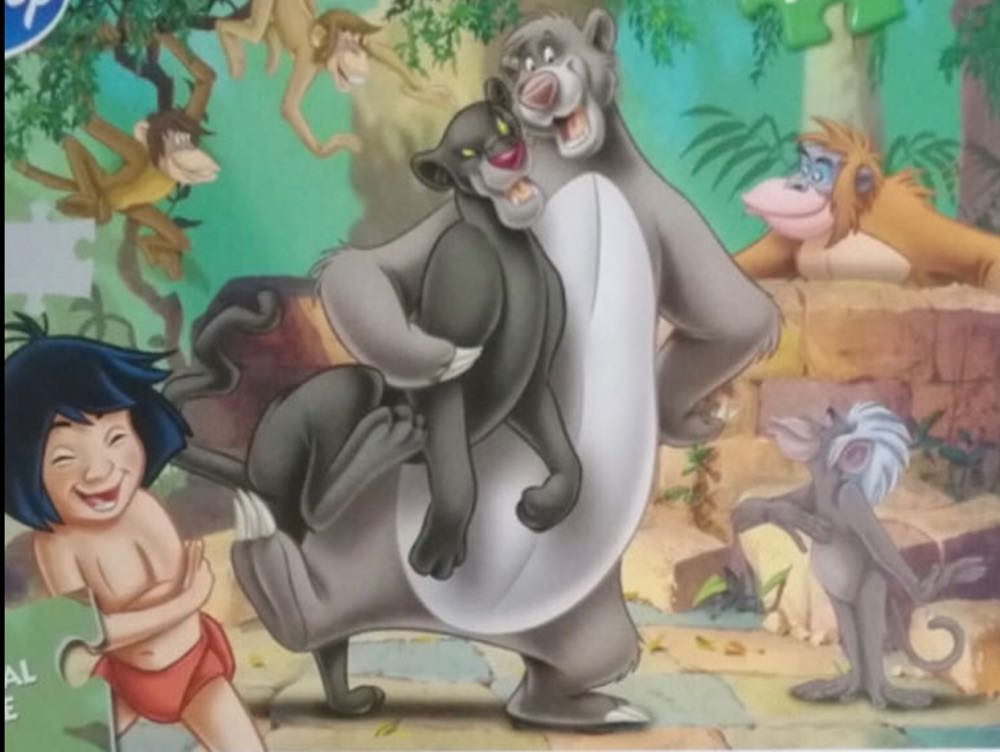 Jungle Book 🟦 - Jumbo puzzle collectible [Barcode 8710126193303] - Main Image 2