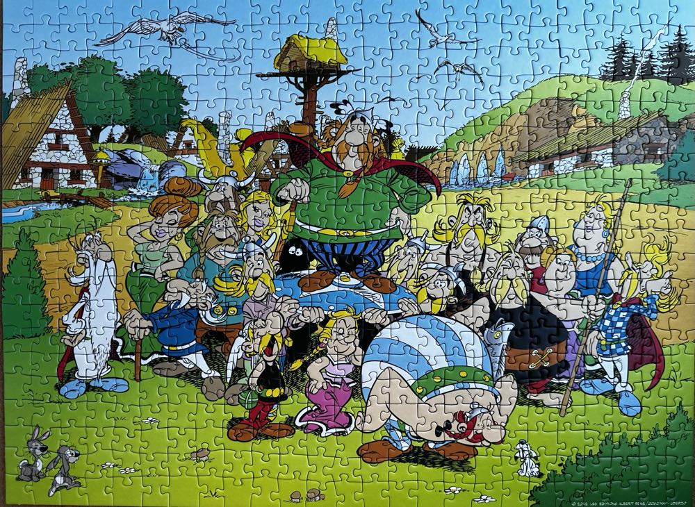 Astérix - The Village - Ravensburger puzzle collectible [Barcode 4005556141975] - Main Image 2