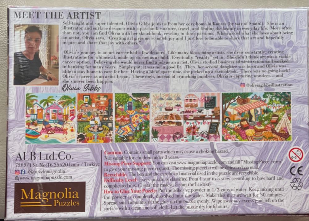 Bakery - Magnolia puzzle collectible [Barcode 8699375068894] - Main Image 2