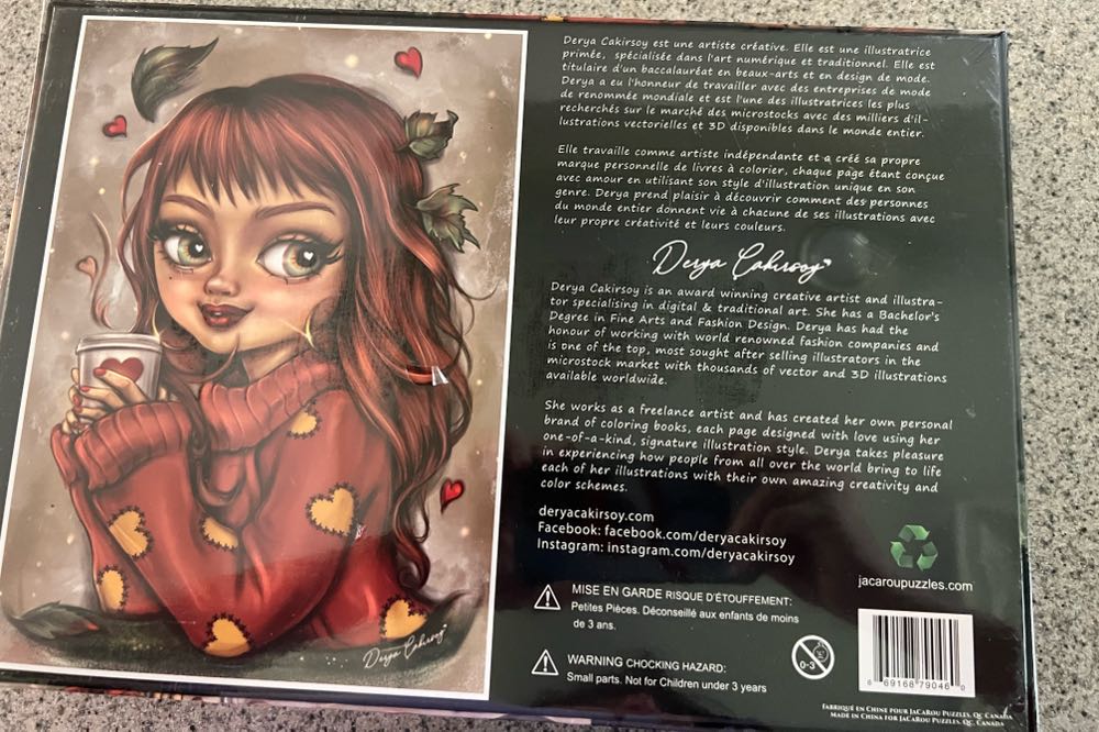 Cinnamon Coffee - JaCaRou puzzle collectible [Barcode 669168790460] - Main Image 2