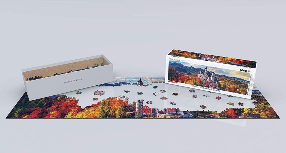 Eurographics: Neuschwanstein Castle In Autumn - Eurographics puzzle collectible [Barcode 628136654449] - Main Image 3