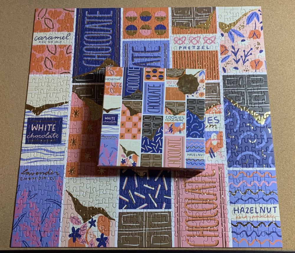 At The Chocolate (UV) 🧩 - Galison puzzle collectible [Barcode 9780735377974] - Main Image 2