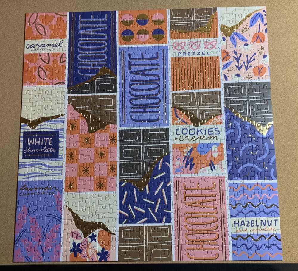 At The Chocolate (UV) 🧩 - Galison puzzle collectible [Barcode 9780735377974] - Main Image 3