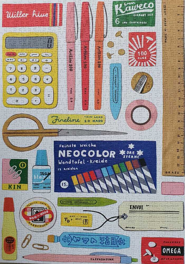 Stationery - Happily puzzle collectible [Barcode 604565828880] - Main Image 2