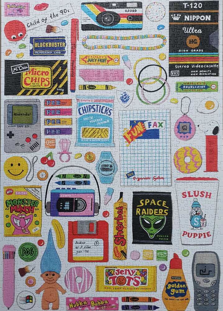 In The 90’s - Happily puzzle collectible [Barcode 604565828897] - Main Image 2