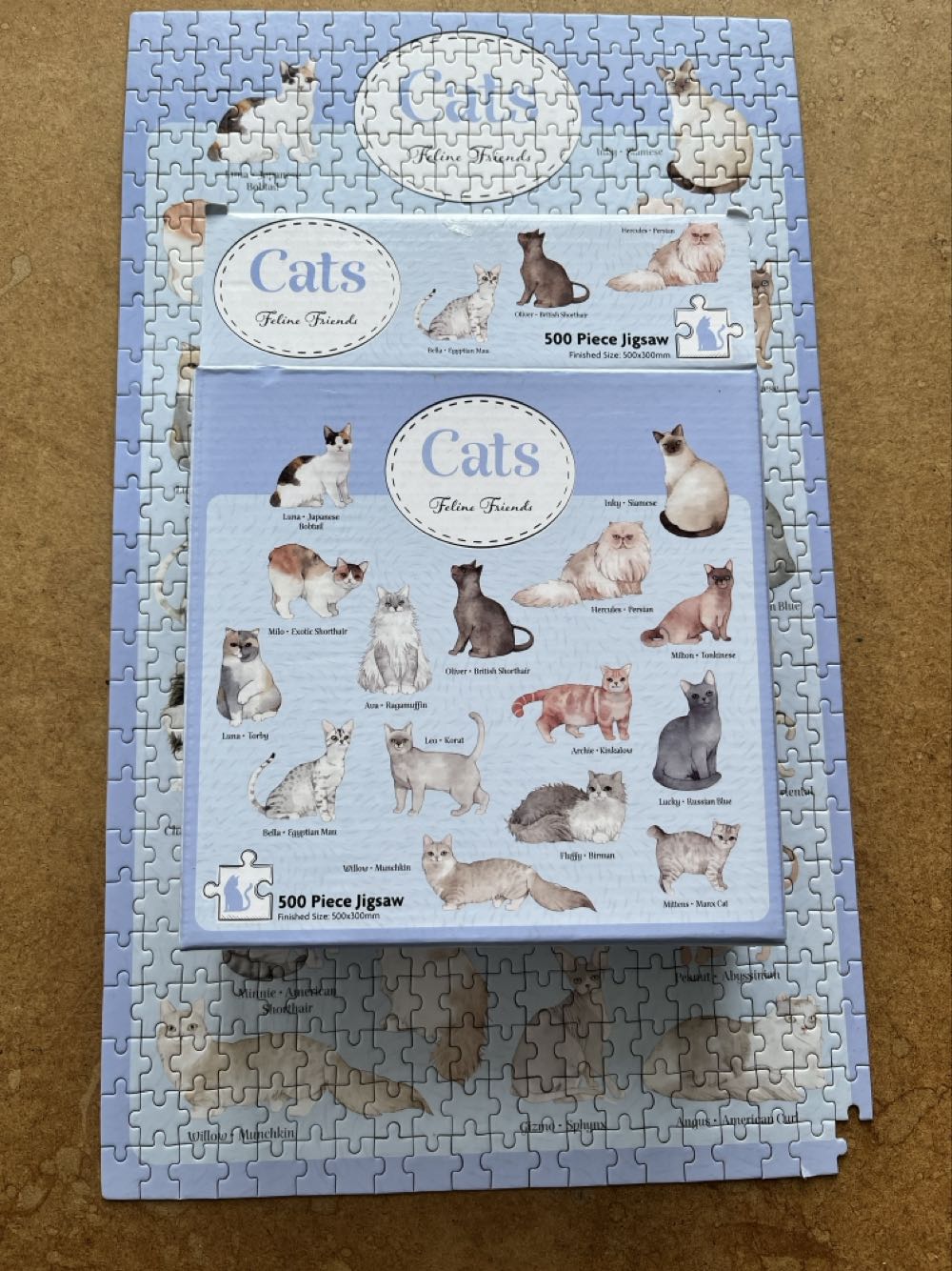 Cats - Unbranded puzzle collectible [Barcode 5059888948091] - Main Image 3