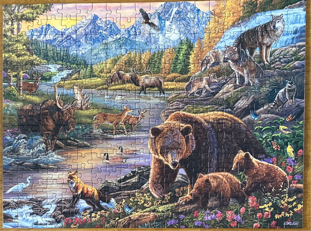 SOLD-Wilderness - Ravensburger puzzle collectible [Barcode 4005556802036] - Main Image 2