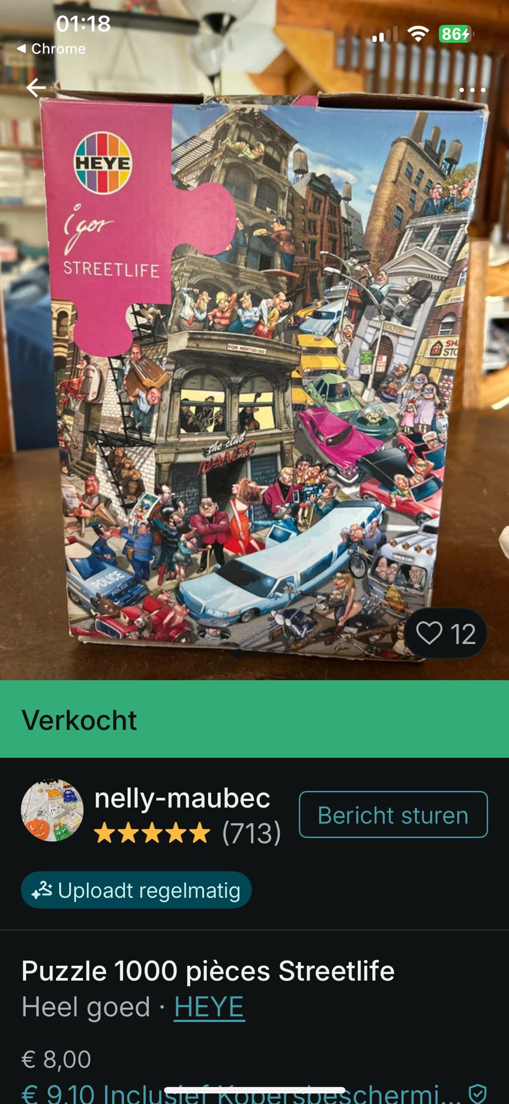Streetlife - HEYE puzzle collectible [Barcode 4001689291266] - Main Image 4