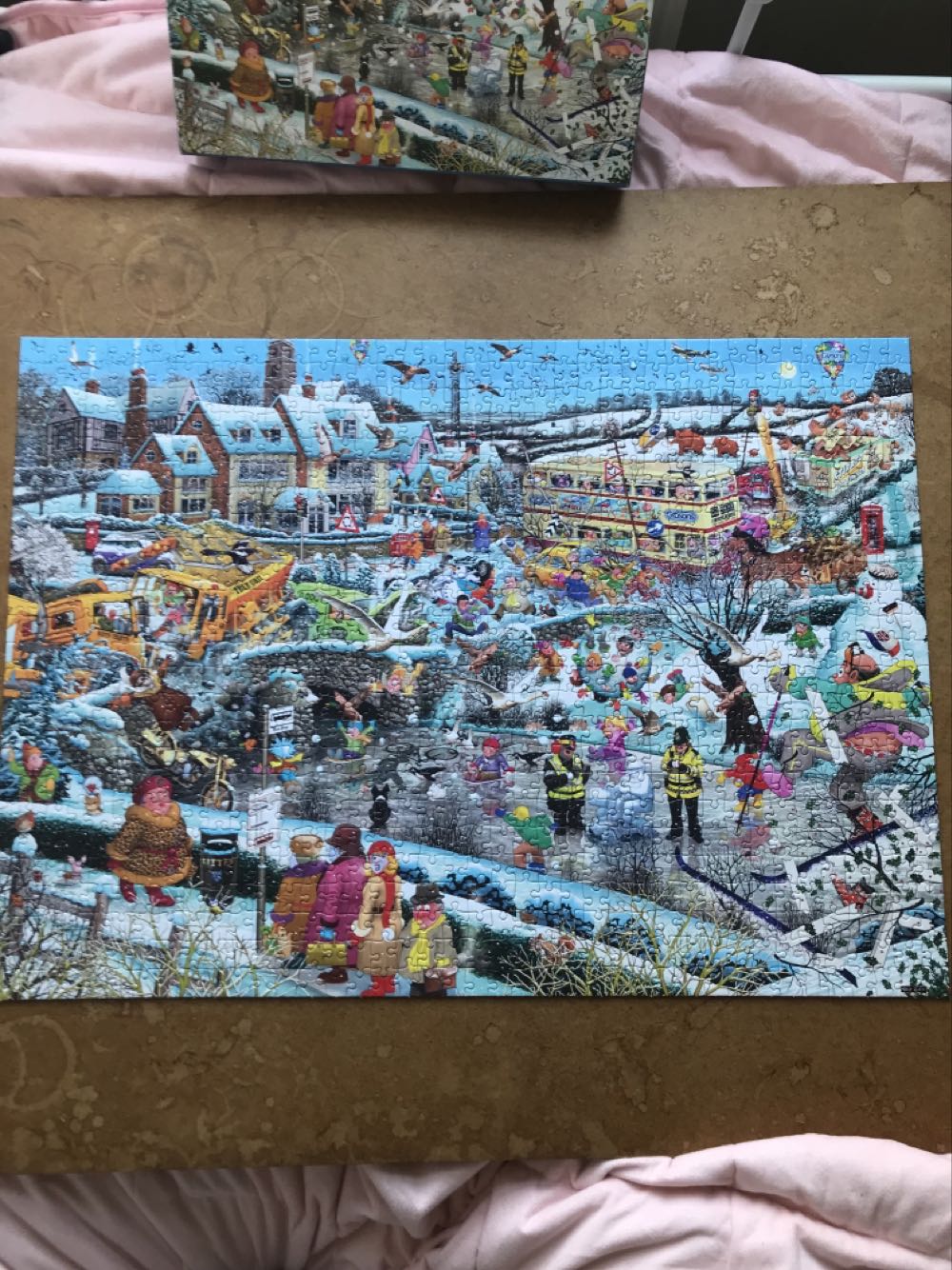 I ❤️ Winter - Gibsons 🇬🇧 puzzle collectible [Barcode 5012269070569] - Main Image 2