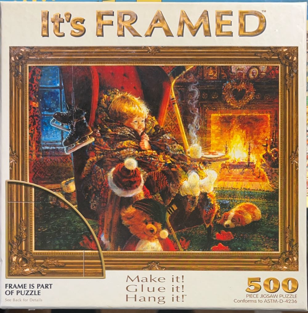 Cozy Fireplace - Sure-Lox 🇨🇳 puzzle collectible [Barcode 686141802057] - Main Image 2