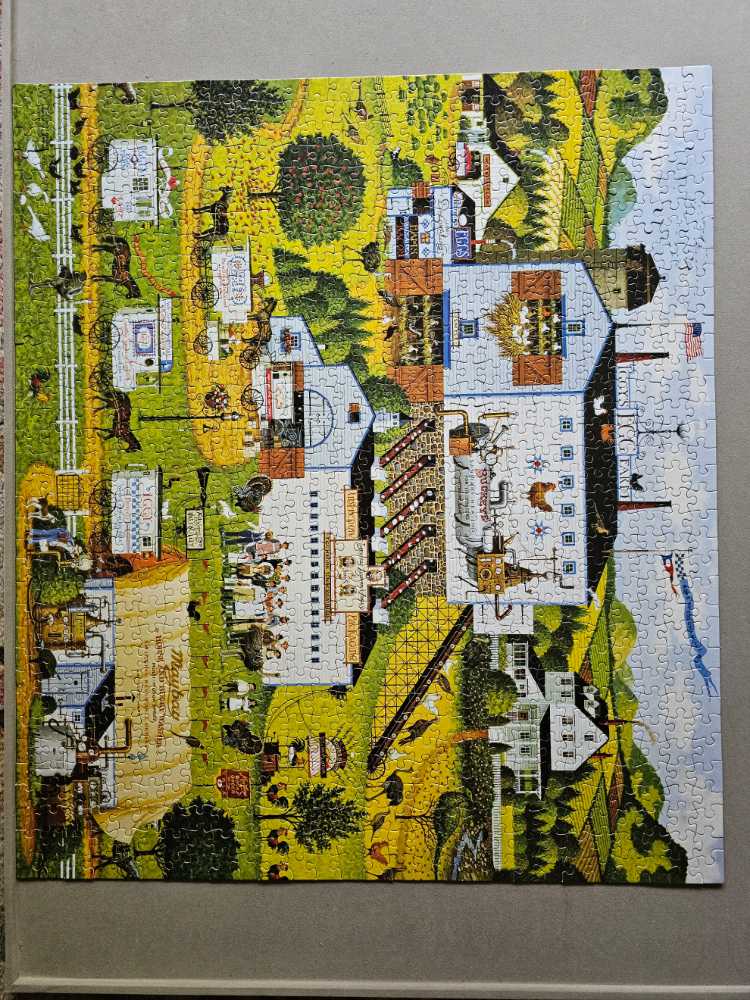 Sunnyside Up Frank ?? ✅ - Milton Bradley puzzle collectible [Barcode 032244046797] - Main Image 2