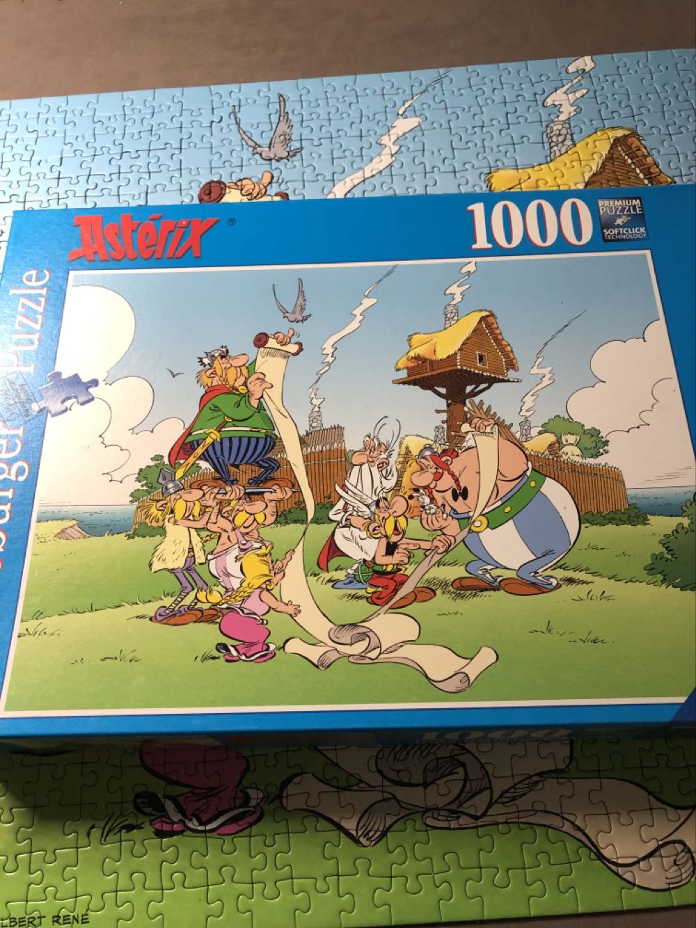 Jigsaw Puzzle Americana Landscape A Western Town 500 Ez Oversized Pieces New Usa