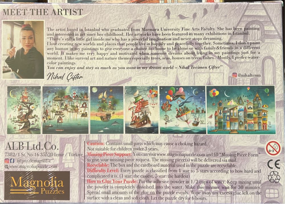 Your Dream - Magnolia puzzle collectible [Barcode 8699375068634] - Main Image 2