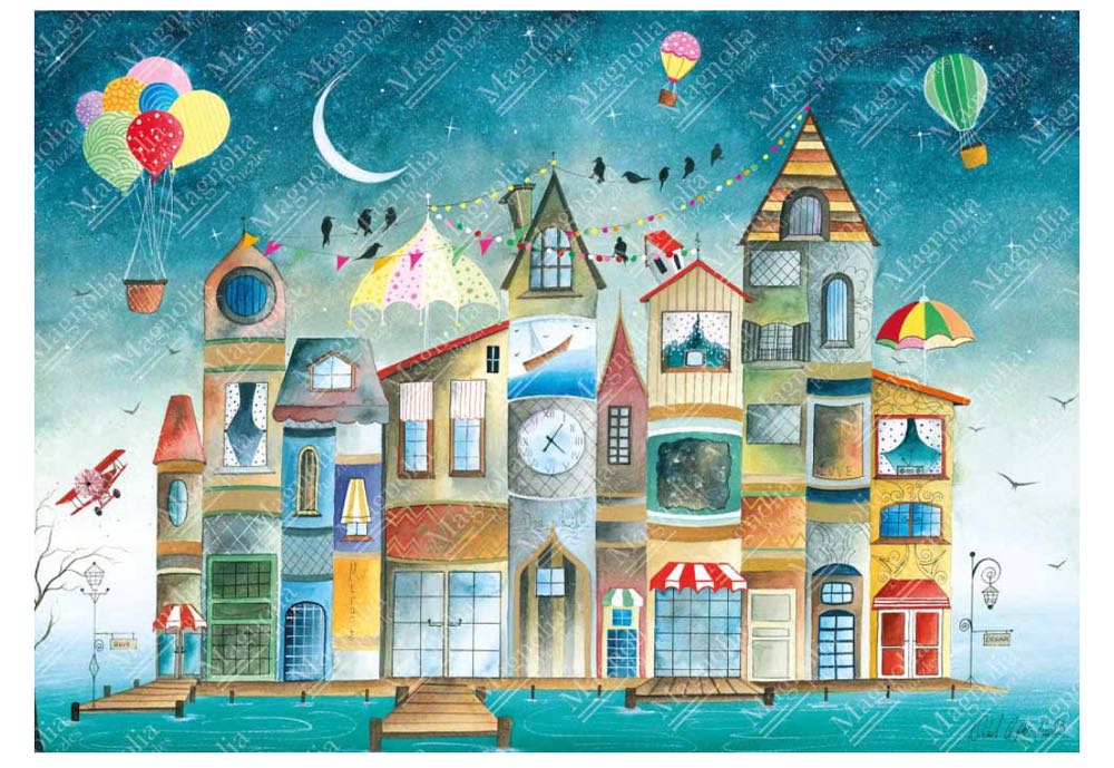 Houses I Read - Magnolia puzzle collectible [Barcode 8699375067866] - Main Image 3