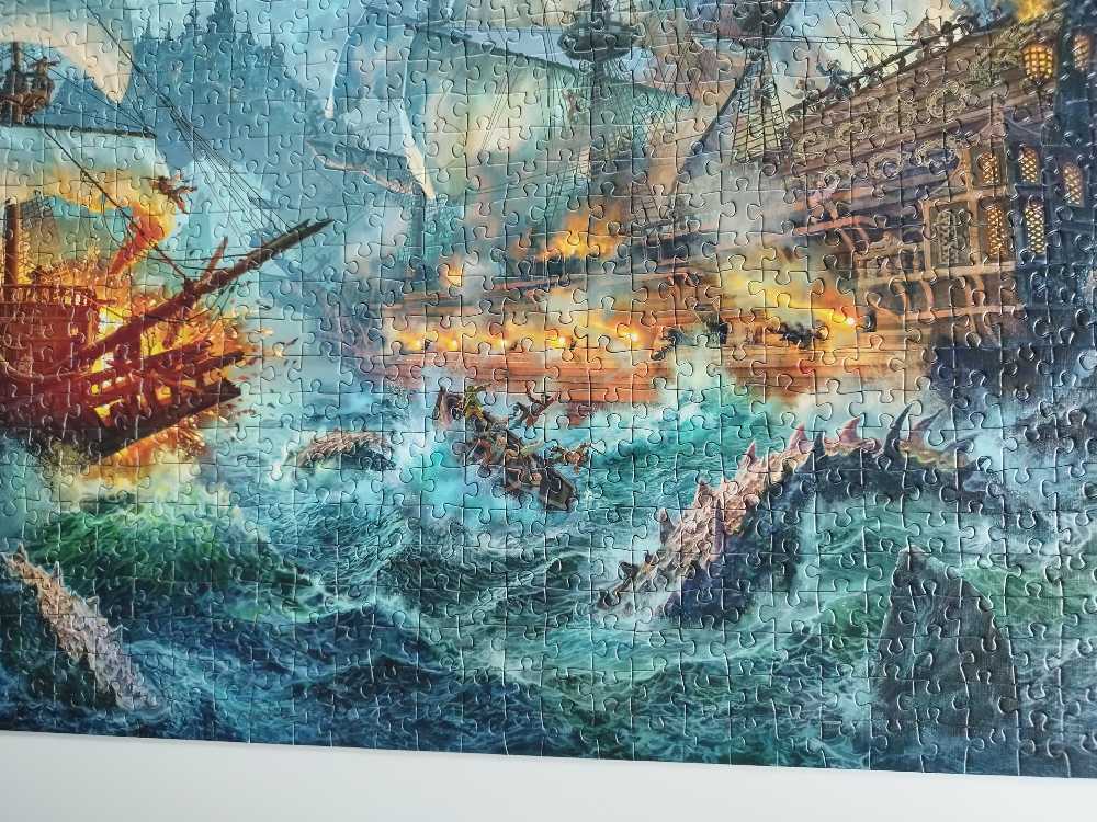 Pirates Battle - Clementoni 🇮🇹 puzzle collectible [Barcode 8005125397778] - Main Image 3