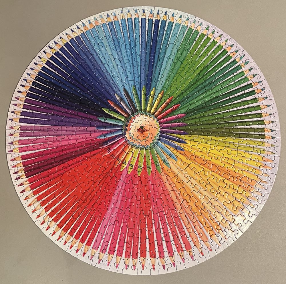 Crafty Colors - Springbok puzzle collectible [Barcode 091683030187] - Main Image 2