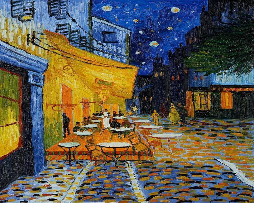 Cafe Terrace At Night - Buffalo Games & Puzzles puzzle collectible [Barcode 079346020126] - Main Image 2