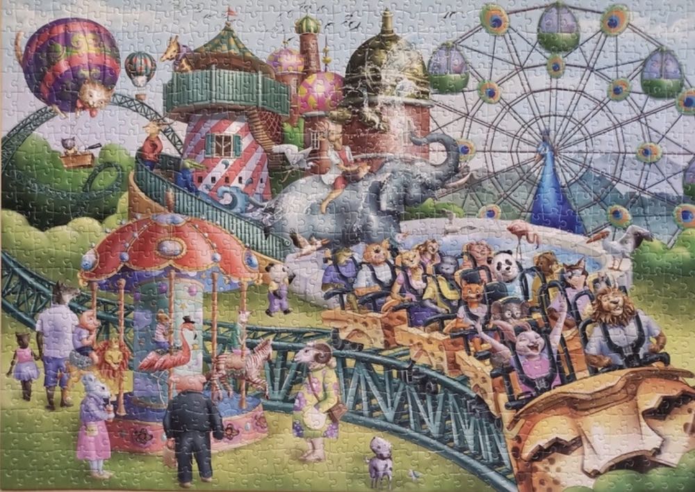 Lunapark Animals / Animal Paradise - Little One/ jigsaw Puzzle puzzle collectible - Main Image 3