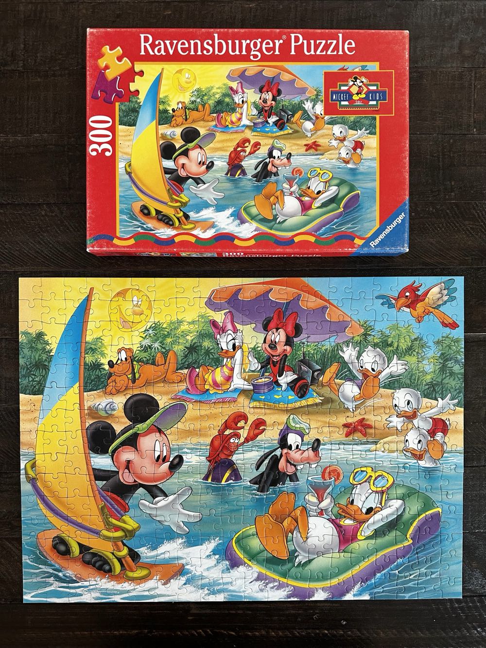 Mickey and his Friends at the Sea B - Ravensburger puzzle collectible [Barcode 4005556130771] - Main Image 4