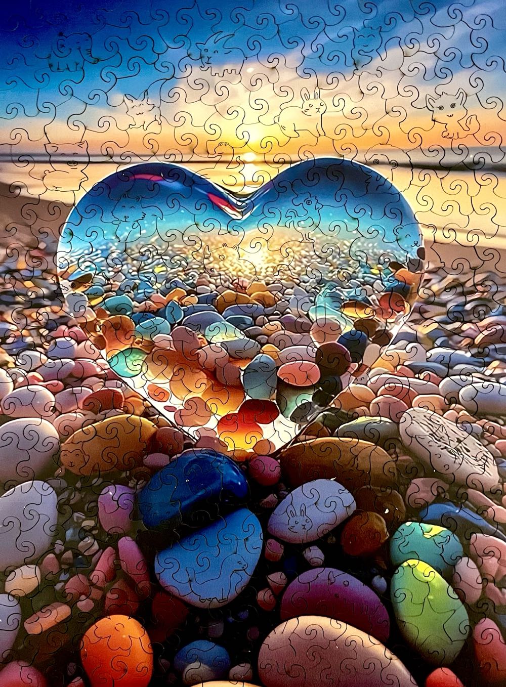Love Beach  puzzle collectible - Main Image 2