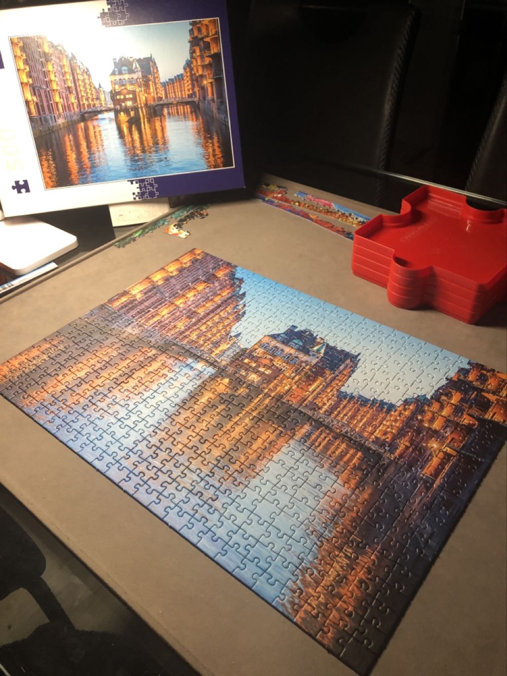 Hamburg Speicherstadt In Der - Hansepuzzle puzzle collectible [Barcode 4064424990077] - Main Image 2