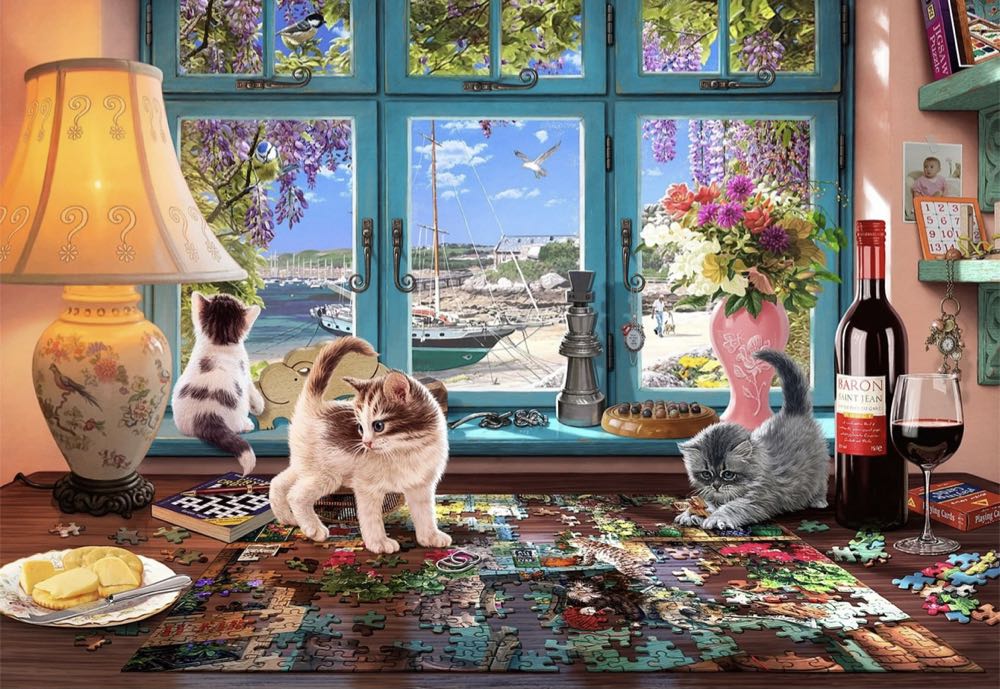 Puzzler’s Desk, The - Wentworth Wooden Puzzles puzzle collectible [Barcode 6050265352653] - Main Image 2