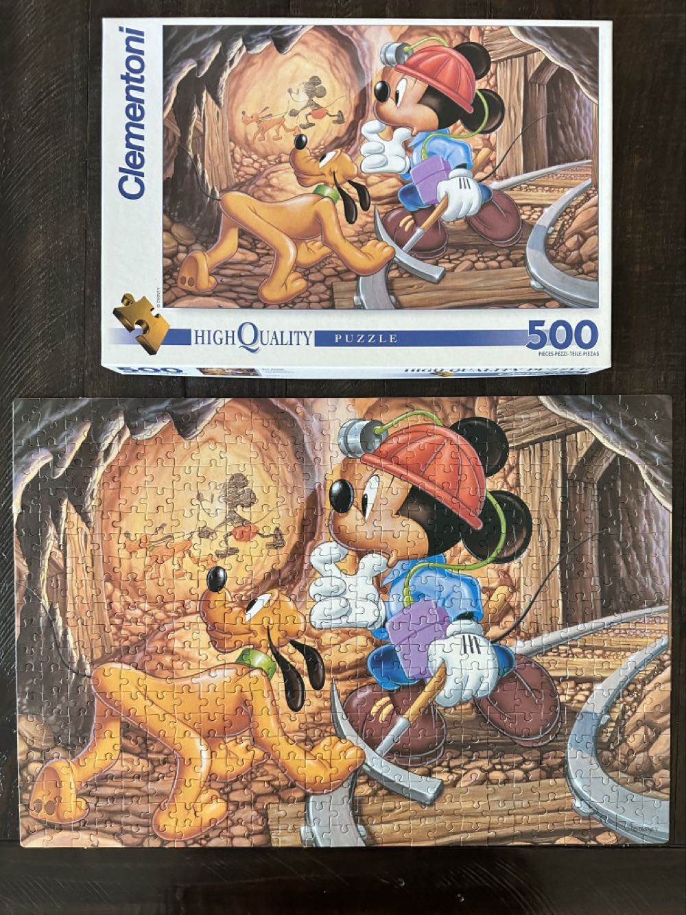 The Discovery - Clementoni puzzle collectible [Barcode 8005125304554] - Main Image 2