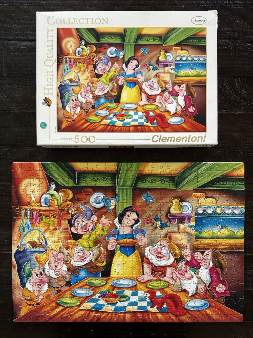 Snow White - Clementoni puzzle collectible [Barcode 8005125301263] - Main Image 2